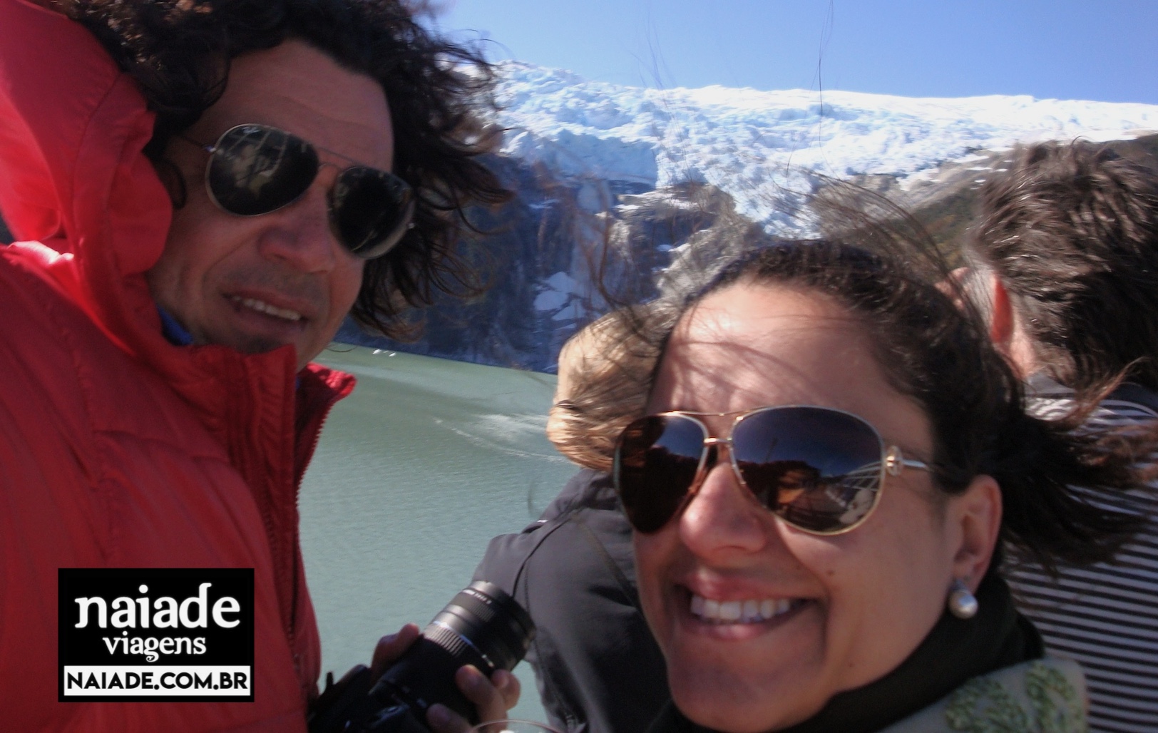 Chico da Naiade em um Cruzeiro pela Patagônia atravessando o Estreito Magalhães em dezembro de 2009