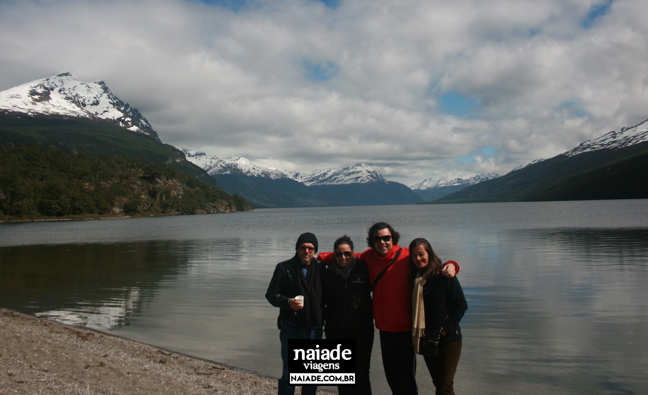 Chico no Parque Terra do Fogo em Ushuaia na Argentina em 2009