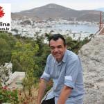 Chico na Ilha de Patmos em 2013 - Grécia