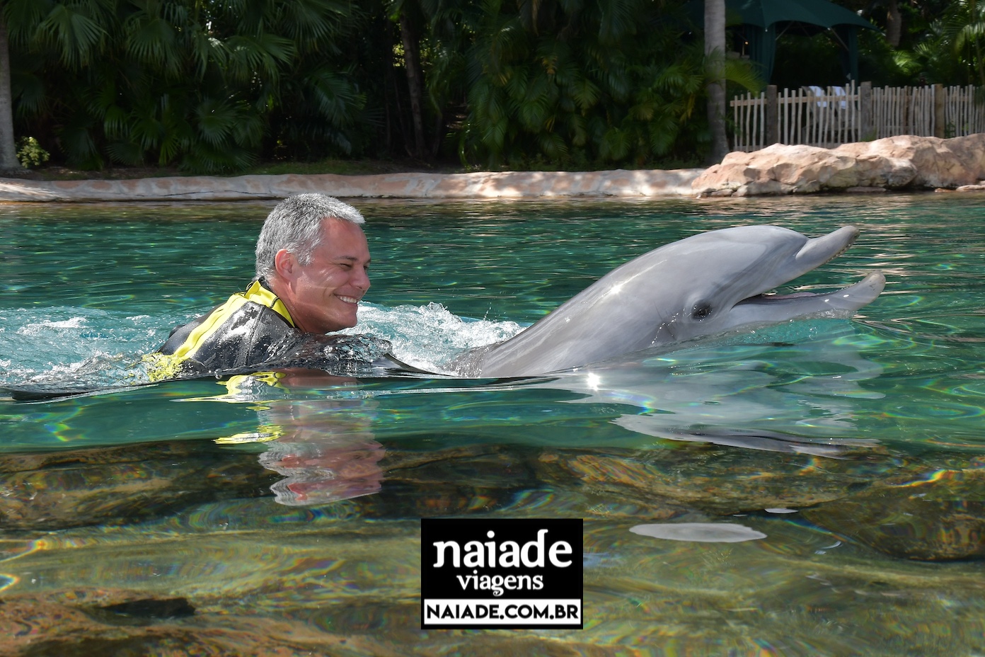 Marcio no Discovery Cove