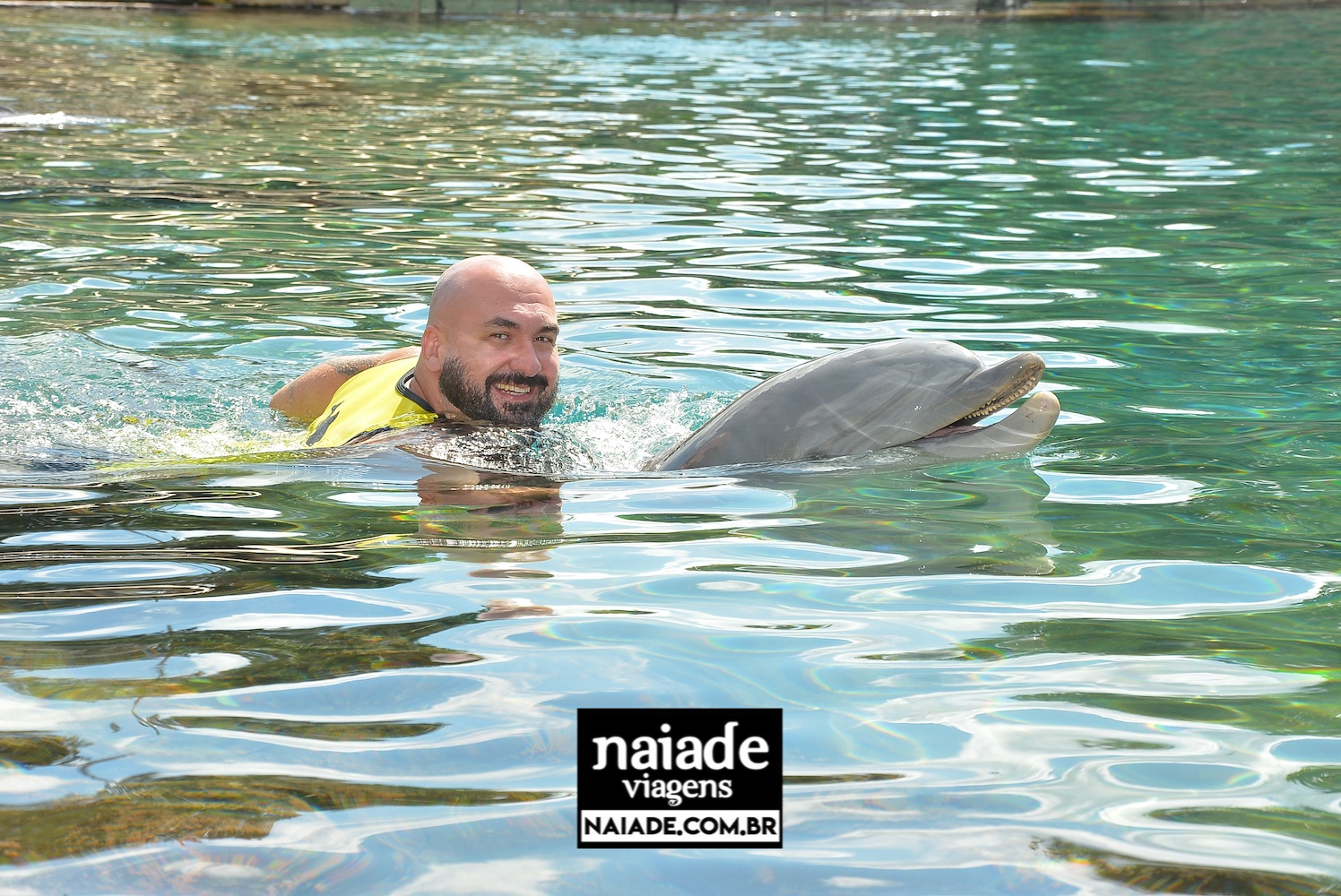 Paulo no Discovery Cove