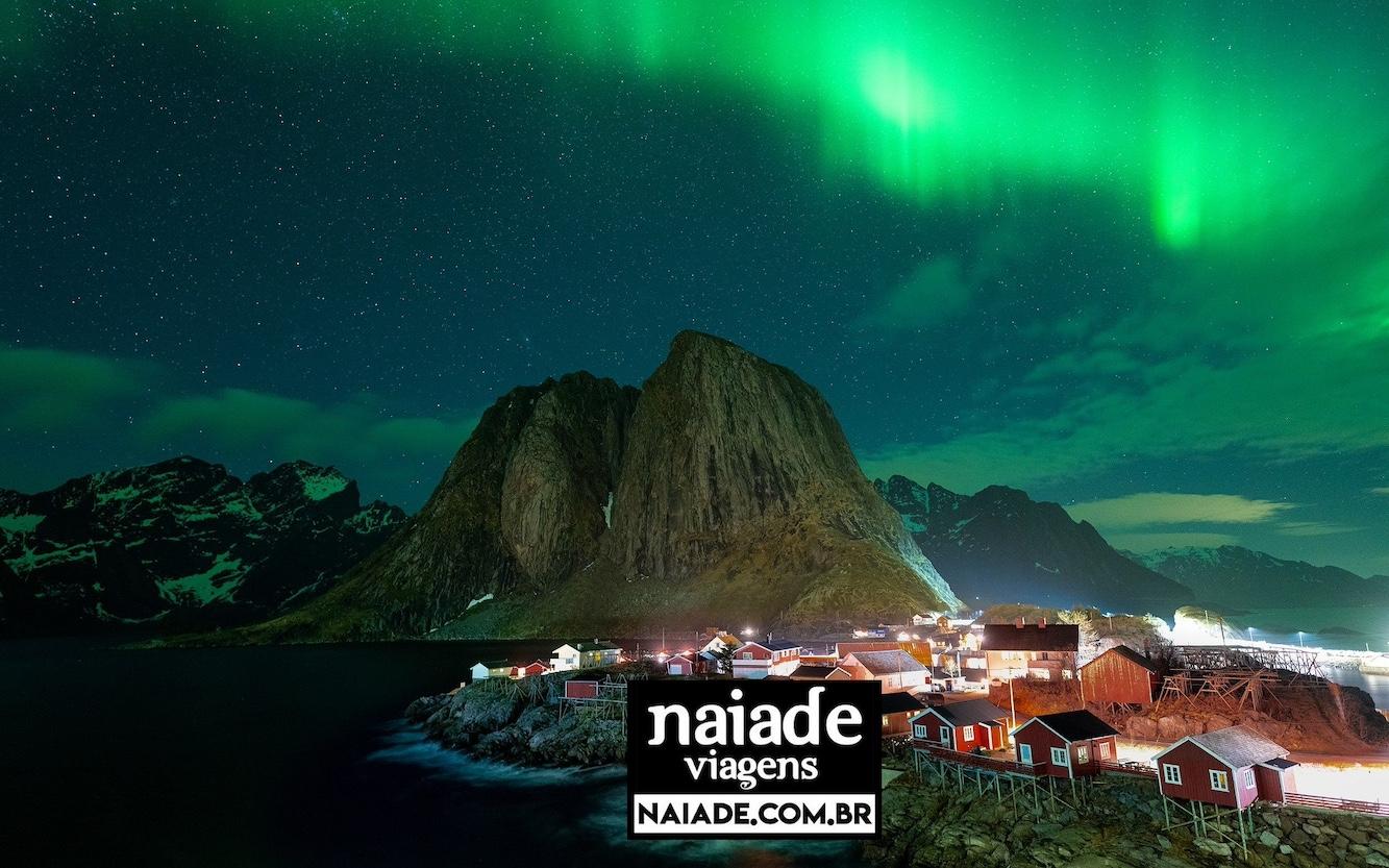 Aurora Boreal nas Ilhas Lofoten by Naiade PB