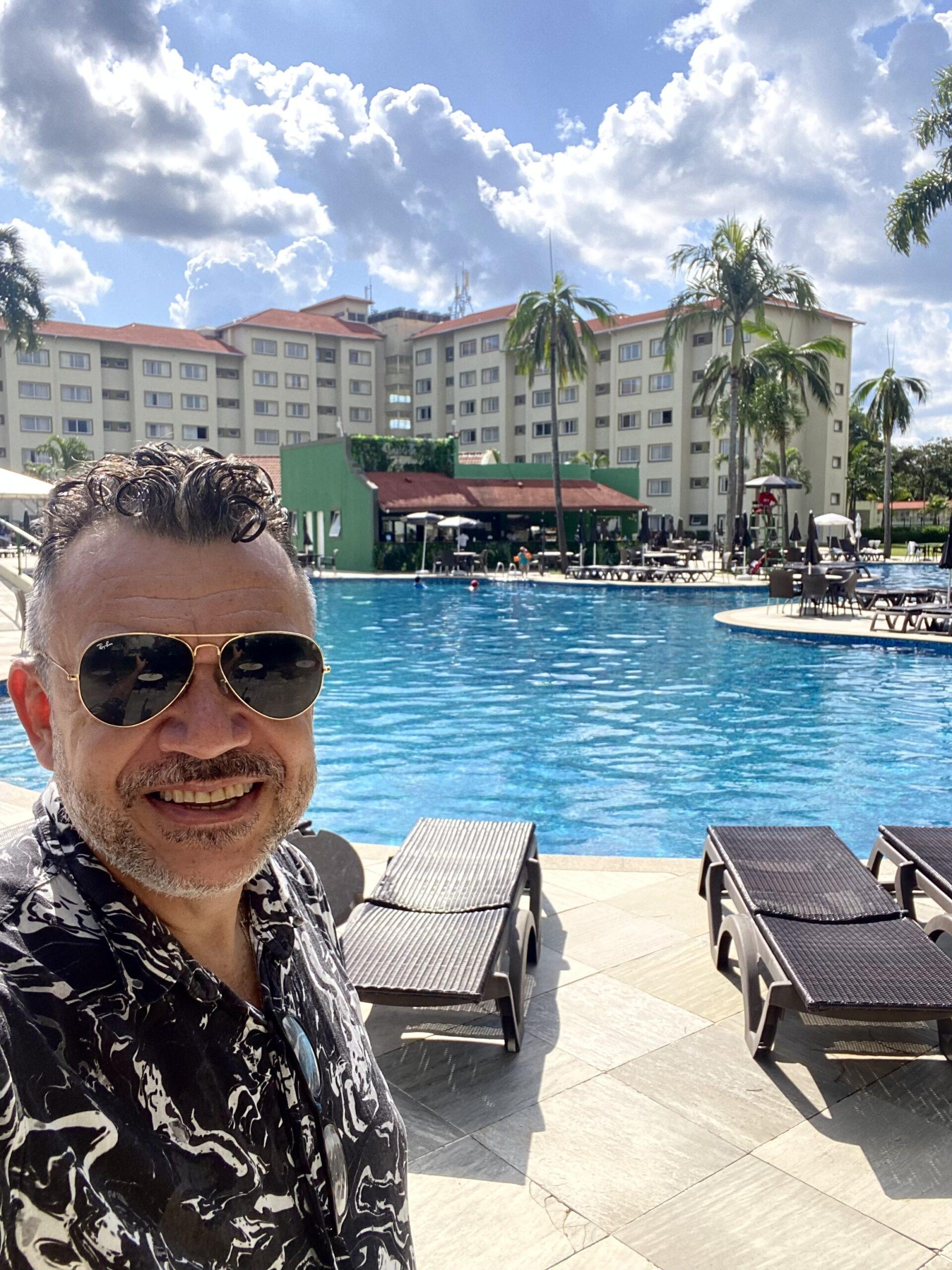 Chico com Grupo da Naiade Viagens no Taua Atibaia em 2022