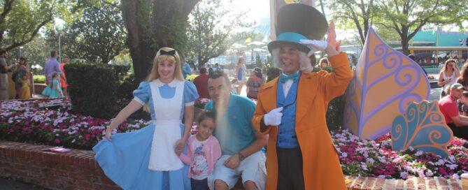 Encontro com Alice na Disney Sofia Medina Naiade 2016