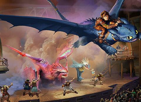 Epic Universe - Isle the Berk Ilha de Berk