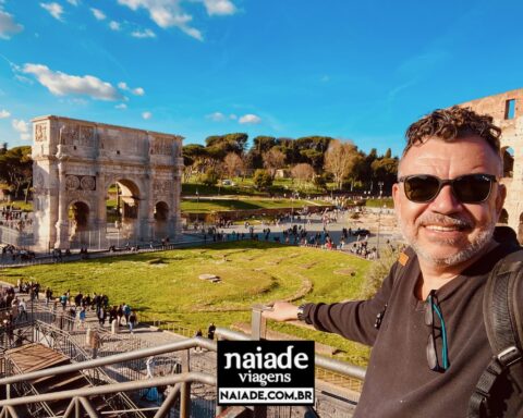 Forum Romano - Arco de Severo Naiade Roma Chico 2023