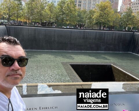 Chico na Zona Zero do One World Trade Center Naiade em 2024