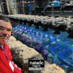 Chico da Naiade no Behind de Scenes do Georgia Aquarium em 2023