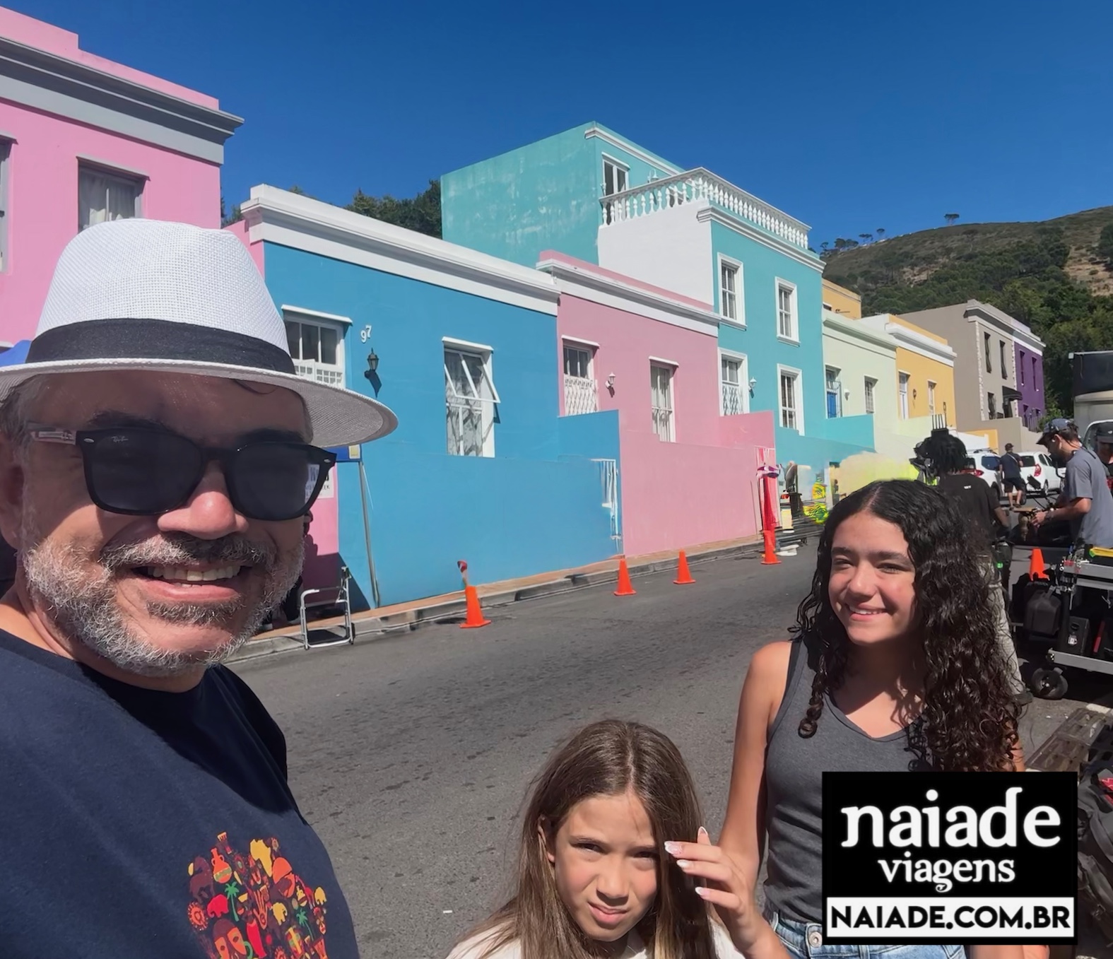 Chico Sofia e Catarina em Bo-Kaap - África do Sul Naiade 2024