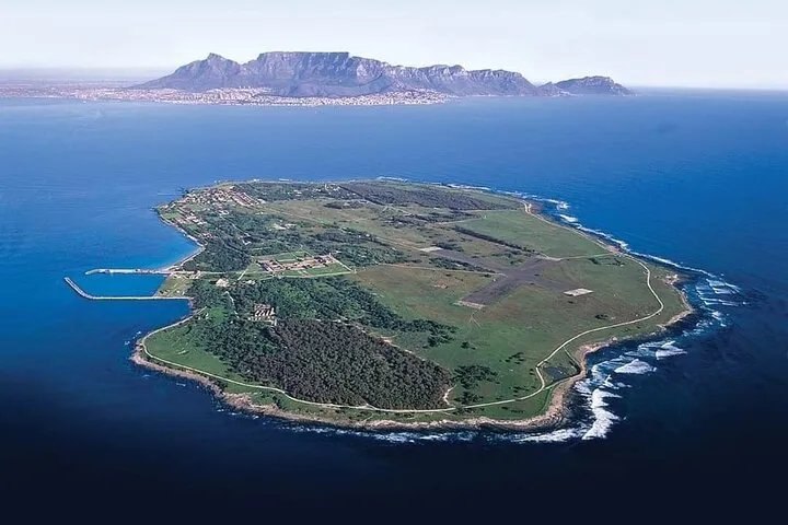 Robben Island Visão aerea Foto HT Naiade