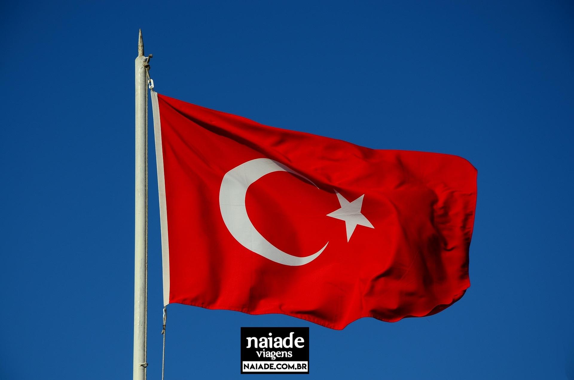 Bandeira da Turquia por Naiade PB