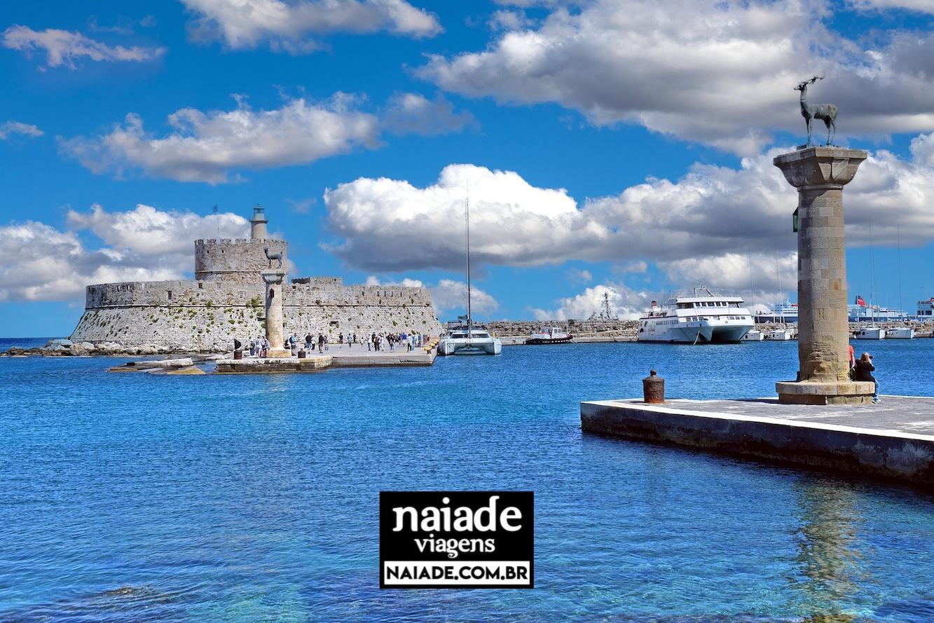 Fortaleza Sao Nicolau - Rhodes Grécia - By Naiade PB