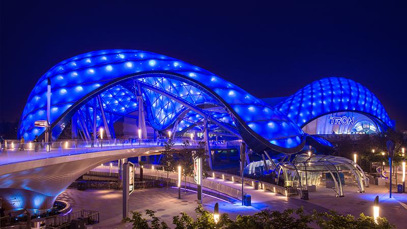 Tron Shanghai Disney Resort by N