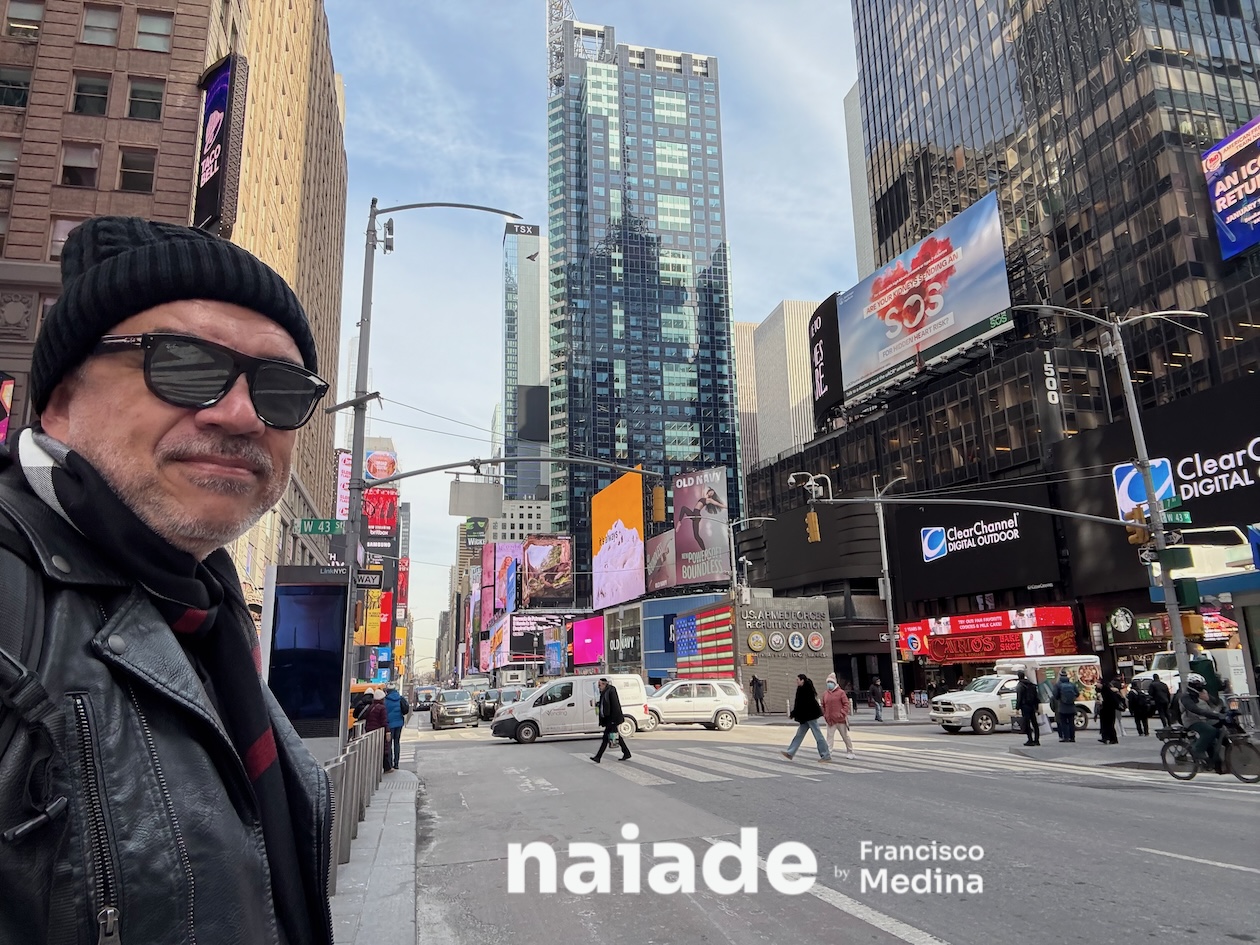 Chico da Naiade em New York em 2026