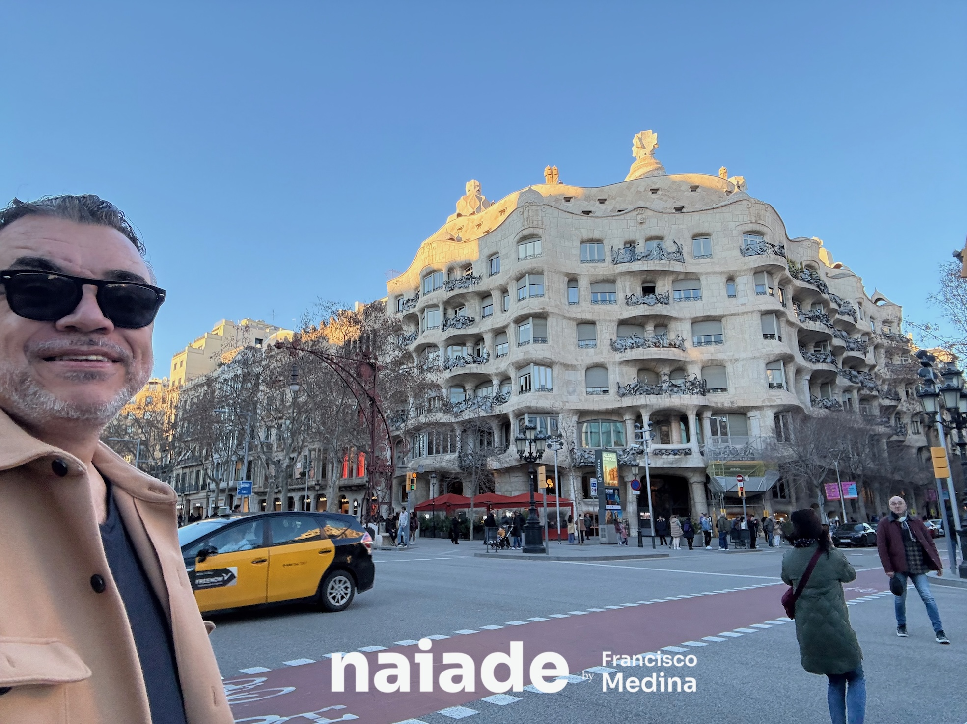 Chico da Naiade na La Pedrera em Barcelona em 2026