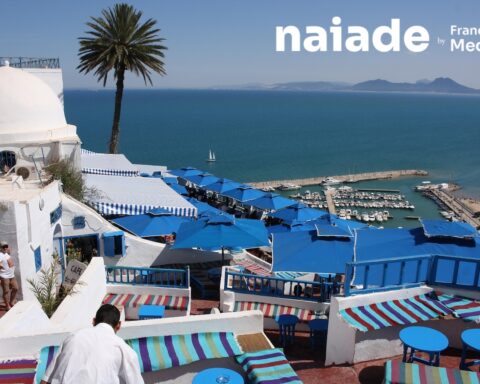 Café des Délices em Sidi Bou Said Tunísia by Naiade PB