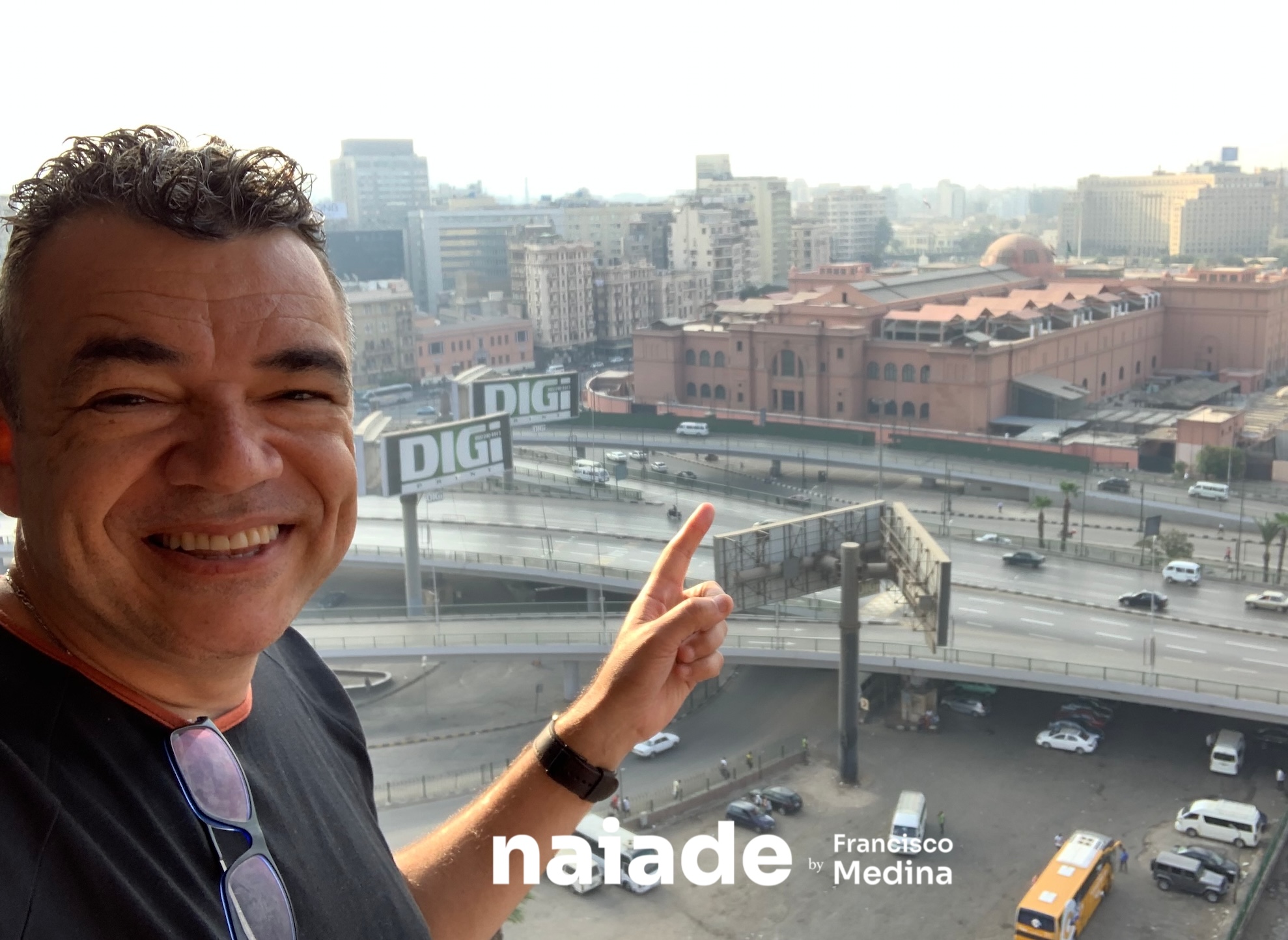 Chico da Naiade no Cairo em 2019