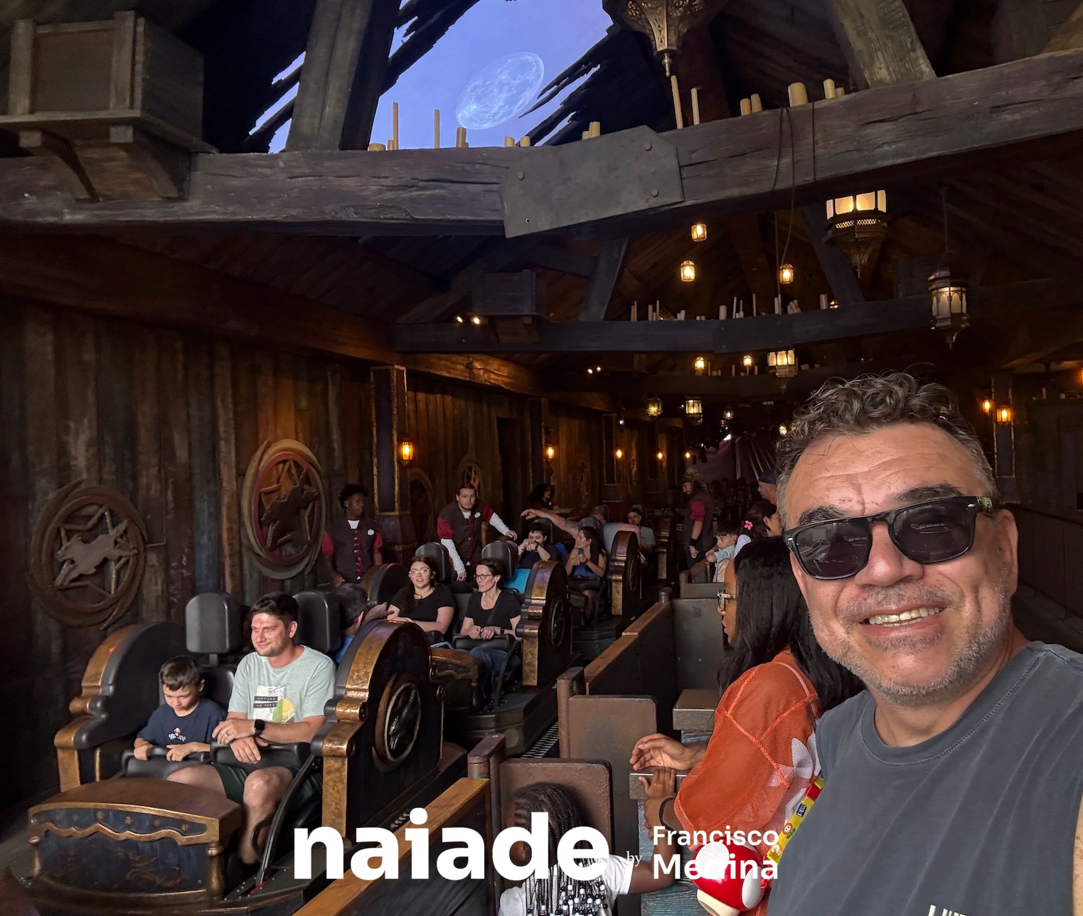 Chico da Naiade no Curse of the Werewolf no  Dark Universe no Epic Universe em 2025