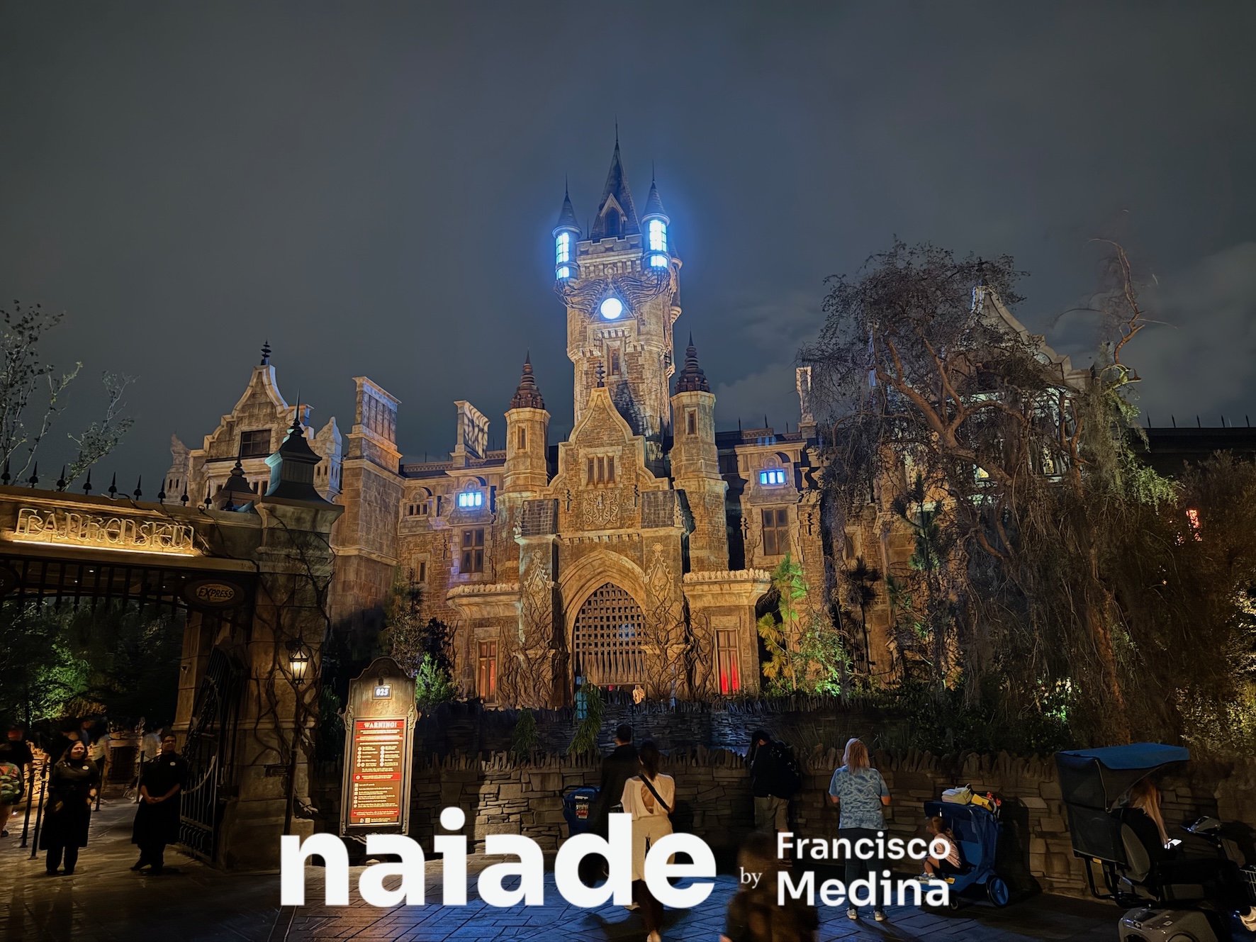 Chico da Naiade no Dark Universe no Monsters Unchained: The Frankenstein Experiment no Epic Universe 2026