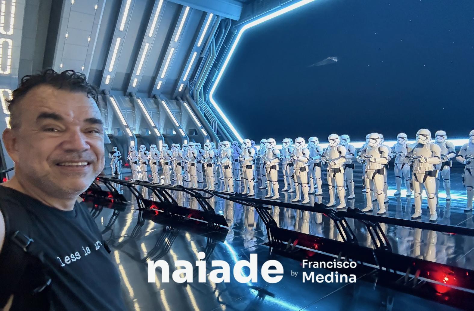 Chico da Naiade no Star Wars na Disney Orlando em 2025