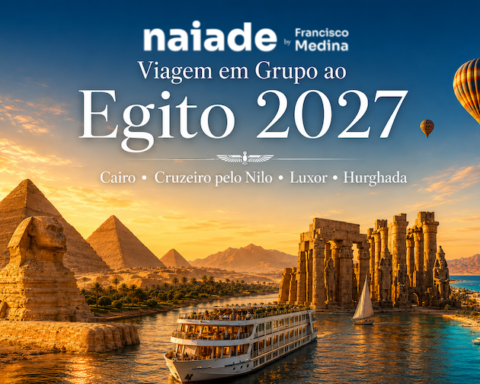Viagem em Grupo Egito 2027 com a Naiade