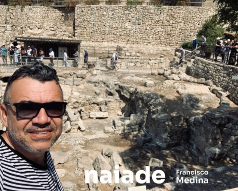 Chico da Naiade Viagens na Piscina de Siloé Jerusalem em 2019