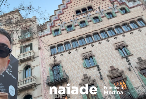 Chico da Naiade na Casa Amatller em Barcelona 2026