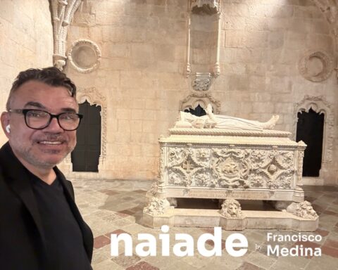 Chico da Naiade no Mosteiro dos Jerônimos Lisboa em 2026