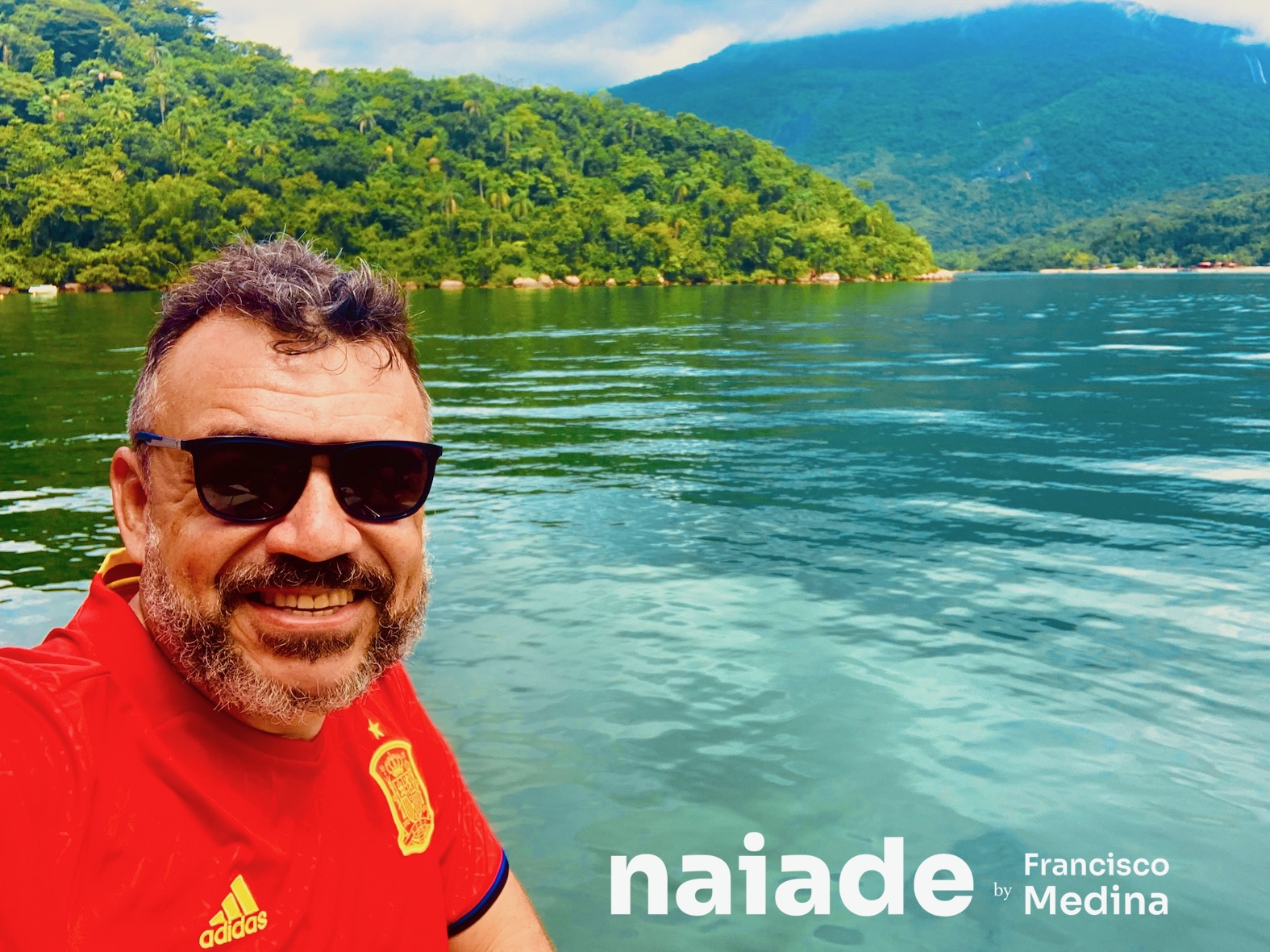 Chico da Naiade no Saco do Céu Ilha Grande em 2019