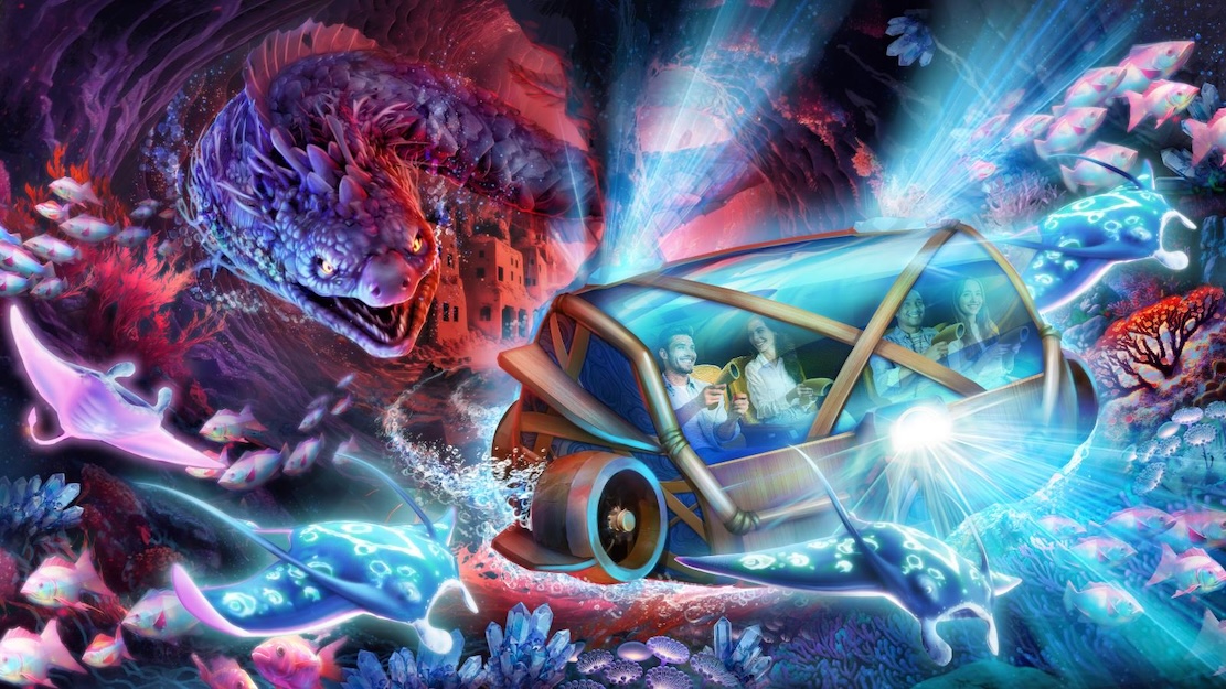 SeaQuest Legends of the Deep no SeaWorld