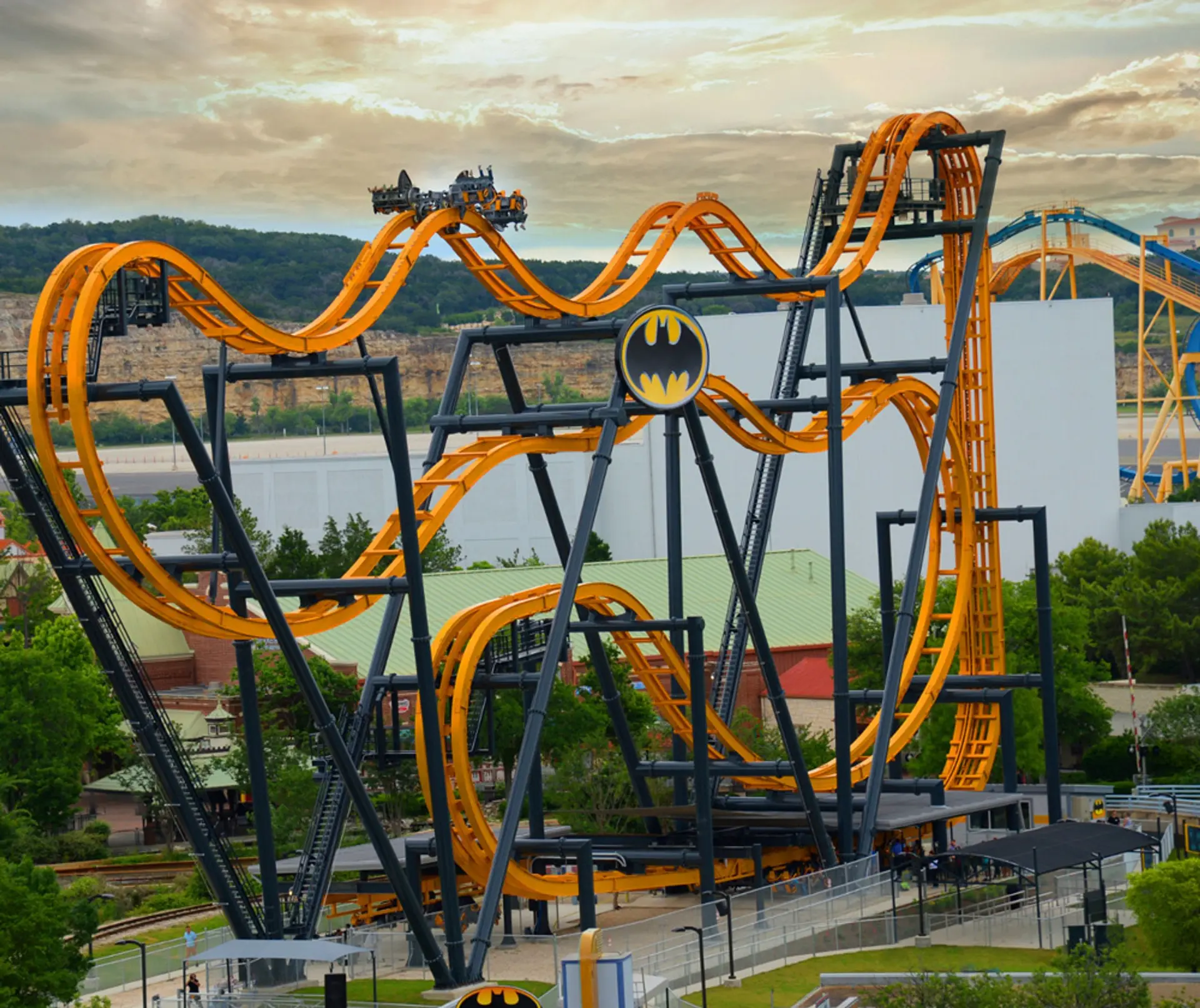 Montanha Russa BATMAN The Ride by Naiade OF