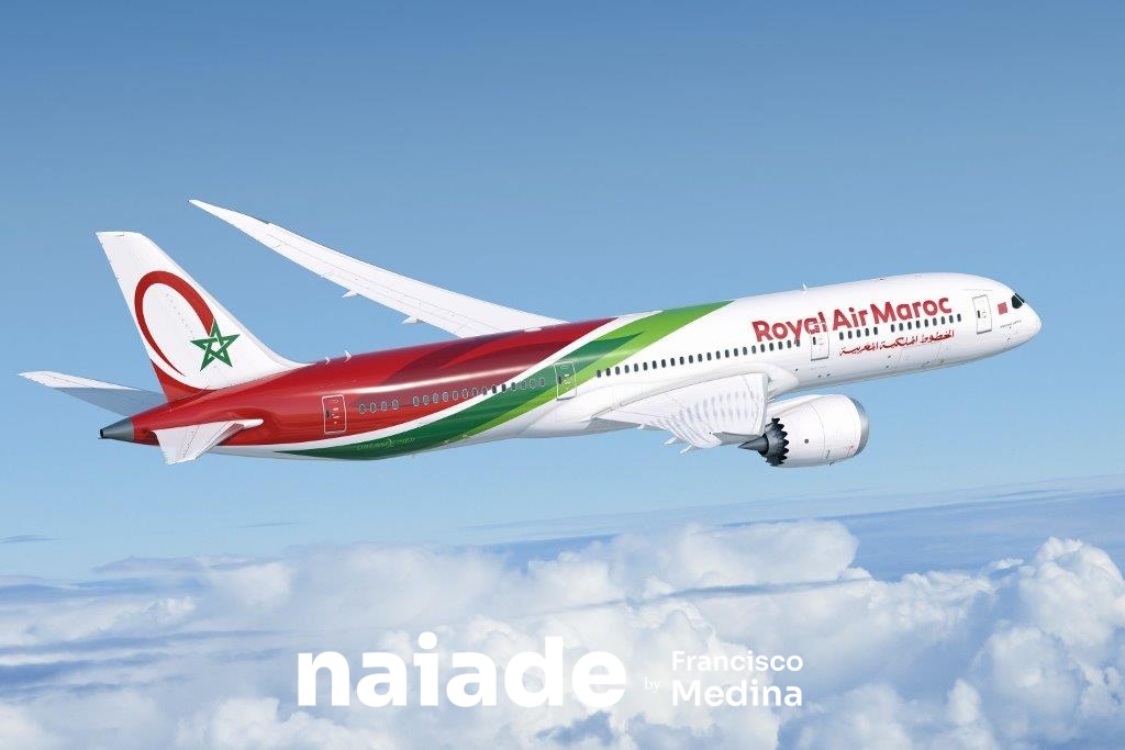 Avião Equipamento Dreamliner Royal Air Maroc by Naiade OF