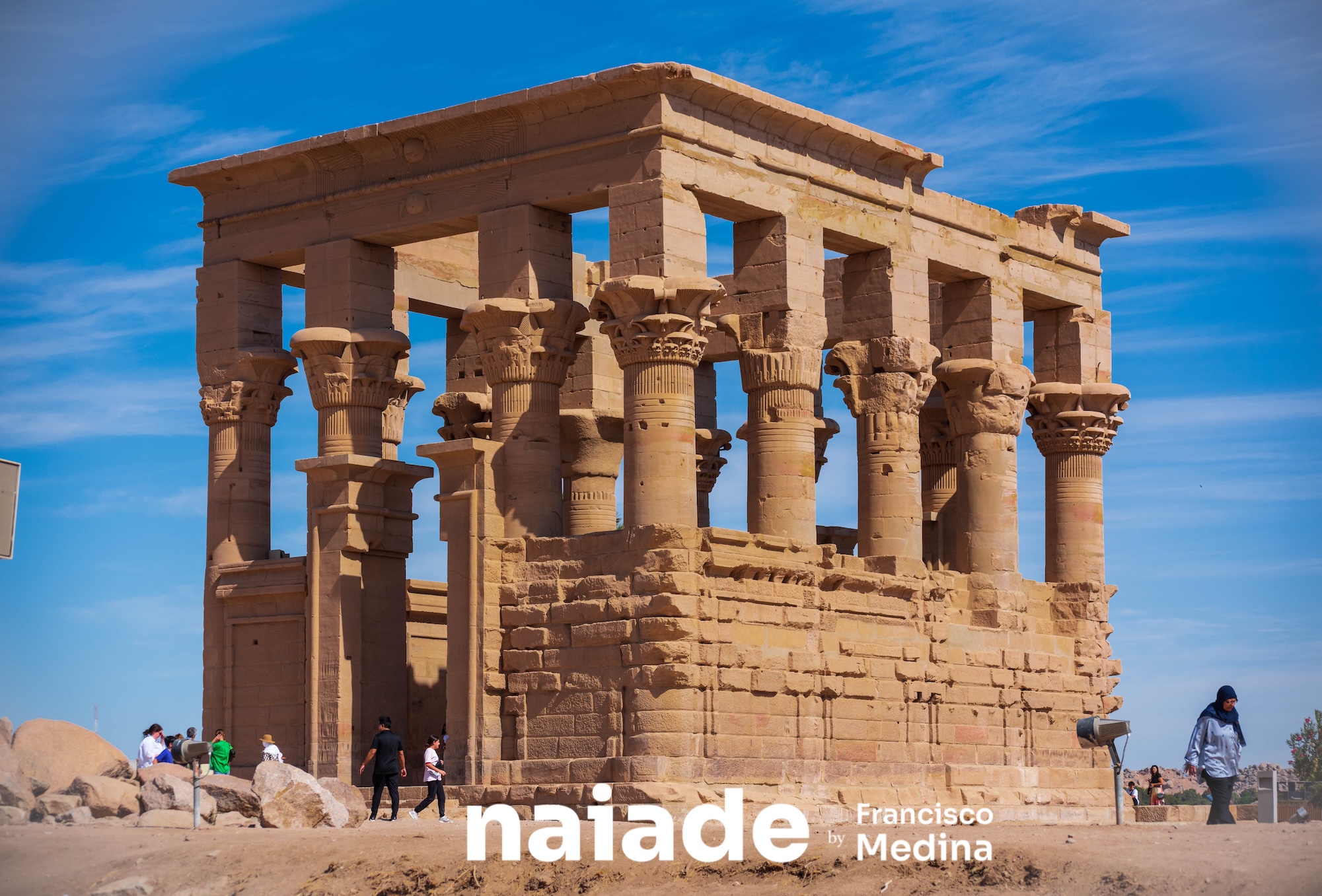 Templo de Philae no Egito by Naiade PB
