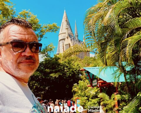 Chico da Naiade no Islands Of Adventure no Harry Potter and the Forbidden Journey em 2023