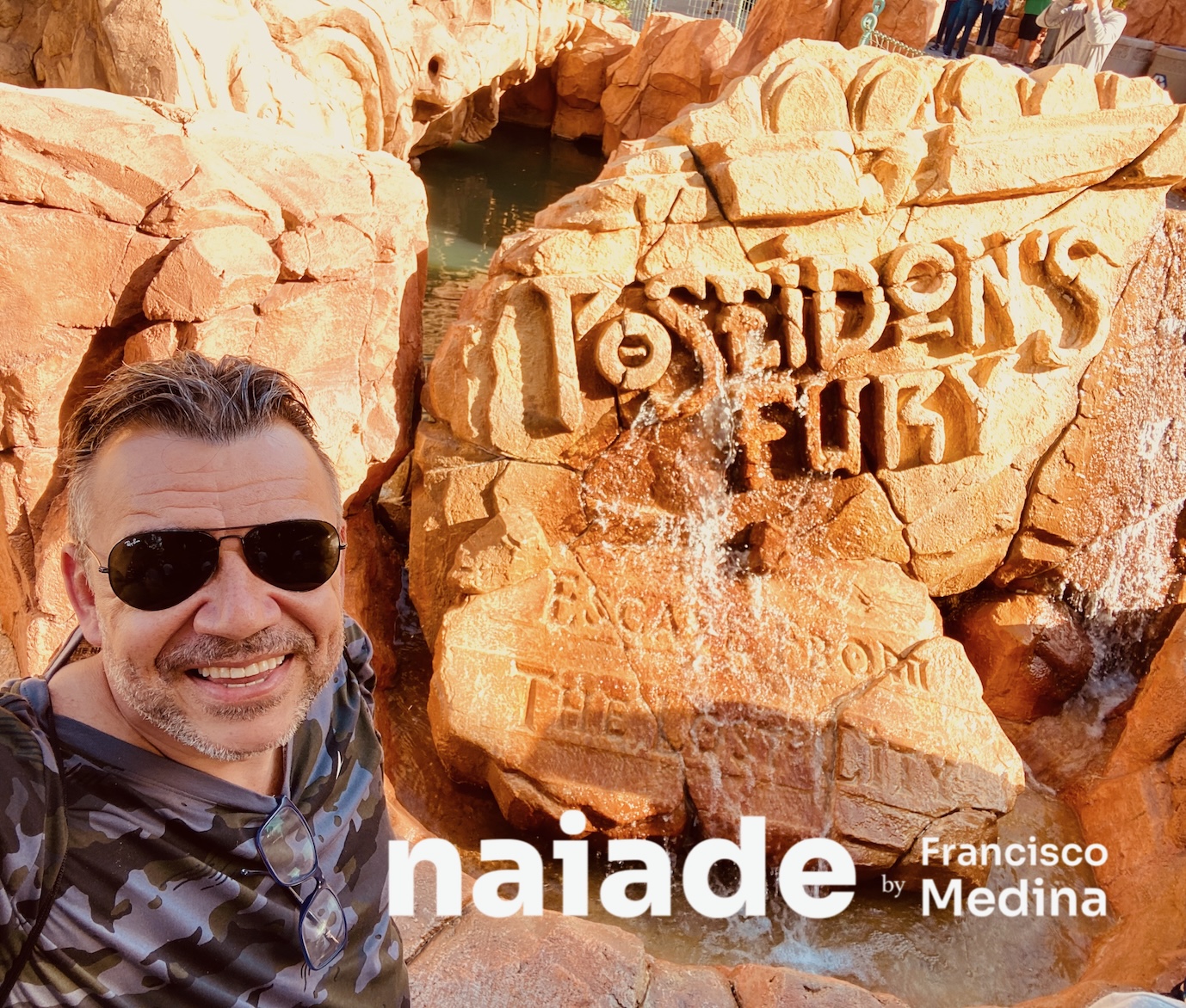 Chico da Naiade no Lost Continent no Islands Adventures em 2023
