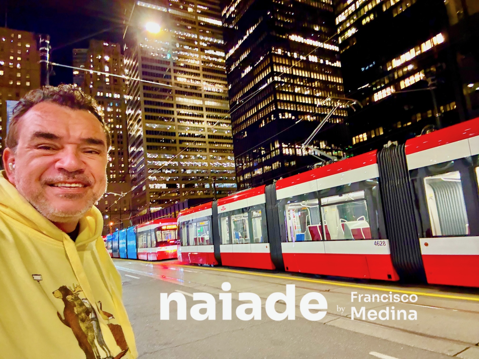 Chico da Naiade centro de Toronto em 2024
